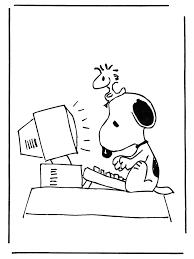 snoopy computer